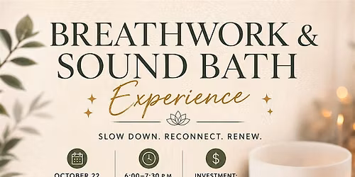 Breathwork & Sound Bath Experience