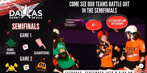 2026 Home Season Semifinals - September 19th