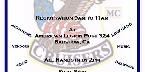 Veterans home poker run