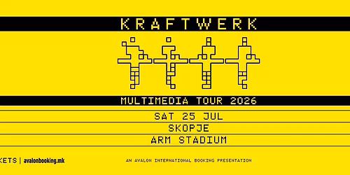 KRAFTWERK \u041d\u0410 SKOPJE CALLING 2026!