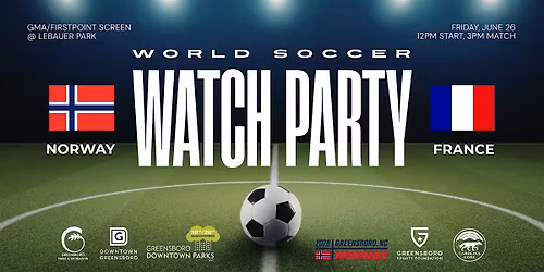 World Soccer Watch Party at LeBaeur Park