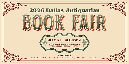 Dallas Antiquarian Book Fair