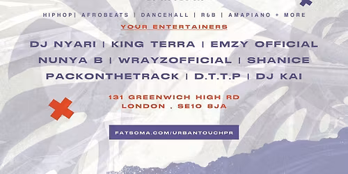 URBAN TOUCH BANK HOLIDAY DAY PARTY