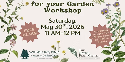 Native Plants for your Garden Workshop