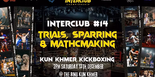 SPARRING & MATCHMAKING: INTERCLUB #14