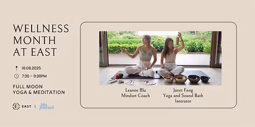 Strawberry Full Moon Yoga & Meditation