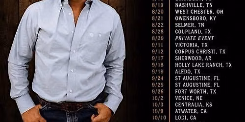 David Adam Byrnes Tour Stop at Waller Feed Store!