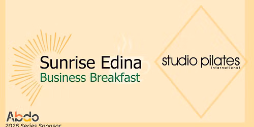 November Sunrise Edina Business Breakfast