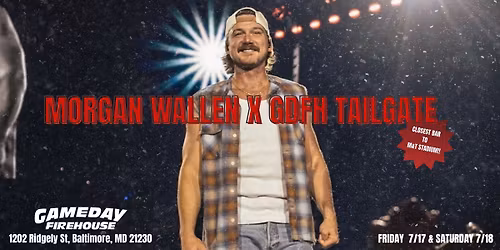 Morgan Wallen X GDFH Tailgate 
