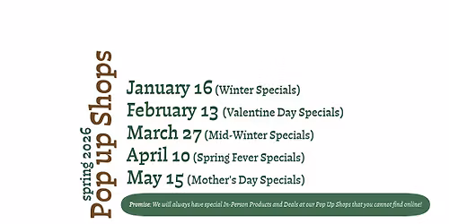 May 15 | Pop Up Shop at Petal & Pine Restorative Botanicals