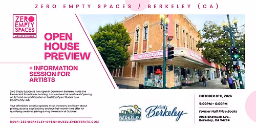 Zero Empty Spaces (Berkeley, CA) - Retail Arts Marketplace Preview