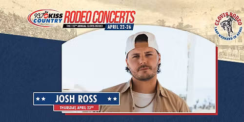 Josh Ross at The Clovis Rodeo
