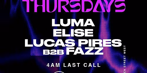 THC Presents: Thursdays @ Infinity Room (Weekly)