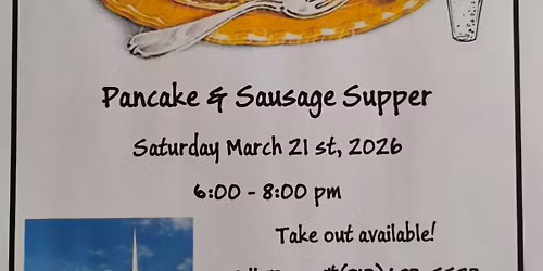 Pancakes & Sausage Supper