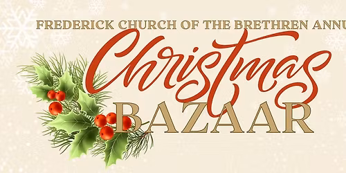 FCOB Annual Christmas Bazaar
