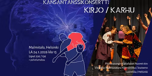 Kansantanssikonsertti Kirjo \/ Karhu