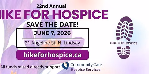 22nd Annual Hike for Hospice