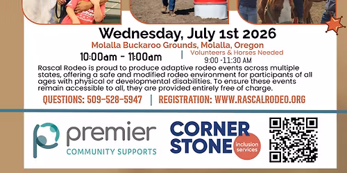Rascal Rodeo's Adaptive Rodeo - Molalla, Oregon