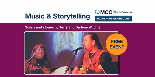 Music and Storytelling - Featuring Terry and Darlene Wildman (RainSong)
