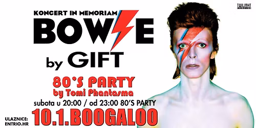 Koncert in memoriam DAVID BOWIE by GIFT