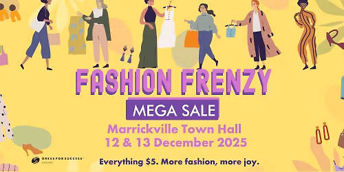 Fashion Frenzy Mega Sale 12-13 December