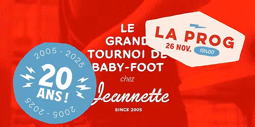 Le Grand Tournoi de Baby Foot ! \u26bd