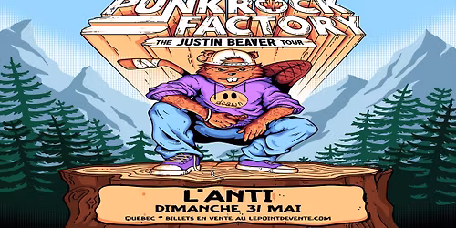 Punk Rock Factory \/\/ Dimanche 31 mai 2026 \/\/ L'Anti Bar & Spectacles