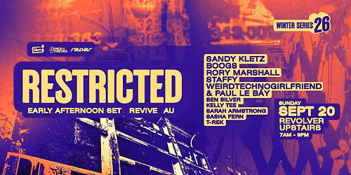 Restricted (AU) | Winter Series pres. by Thick as Thieves