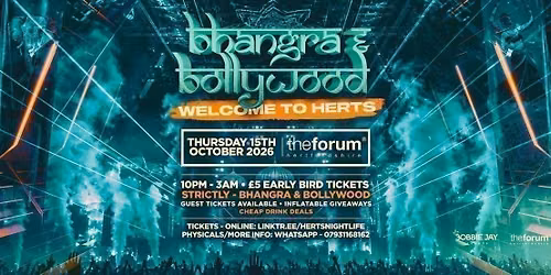BHANGRA &amp; BOLLYWOOD - WELCOME TO HERTFORDSHIRE! \ud83c\udf1f