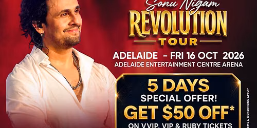 REVOLUTION Tour \u2013 Live in Adelaide