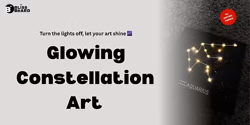 Glowing Constellation Art