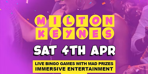 Reggae Bingo - Milton Keynes - Sat 4th Apr