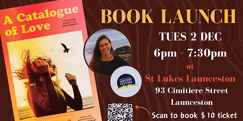 BOOK LAUNCH - A Catalogue of Love by Erin Hortle