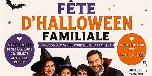 Halloween familial avec Leucan : Soir\u00e9e magique pour une cause qui compte!