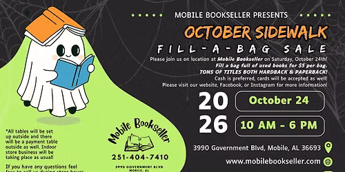 October Sidewalk Fill-A-Bag Sale