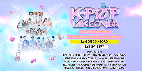 K-Pop Takeover Is Coming To San Diego!