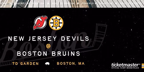 New Jersey Devils at Boston Bruins at TD Garden