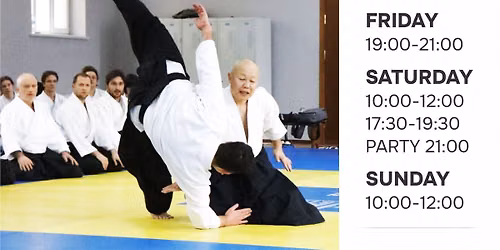 International Aikido Seminar led by Sakurai Hiroyuki (7 Dan Aikikai)