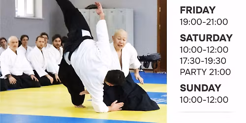 International Aikido Seminar led by Sakurai Hiroyuki (7 Dan Aikikai)