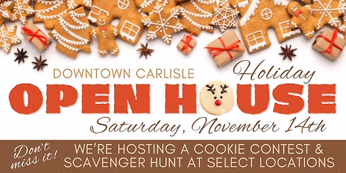 Downtown Carlisle Holiday Open House
