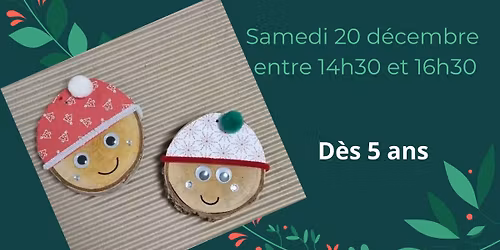 Atelier cr\u00e9atif de No\u00ebl - Lutins de No\u00ebl