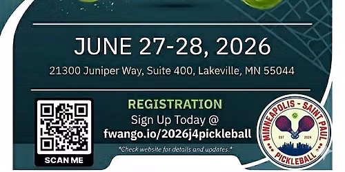 2026 2nd Annual MSP Pickleball tournament
