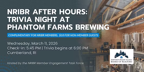 NRIBR After Hours - Trivia Night