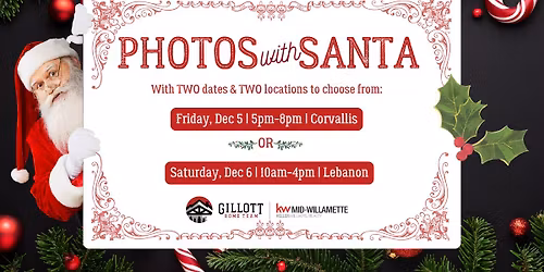 Photos with Santa!