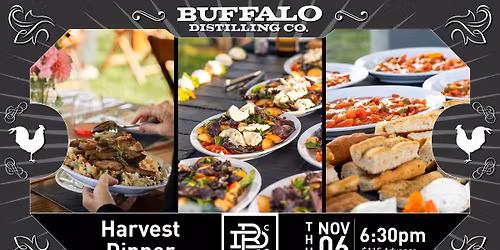 Harvest Dinner at Buffalo Distilling Co.