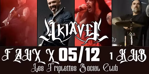 Akiavel \/ fauxx et 1 Kub en concert aux Triplettes Social Club
