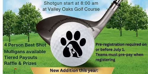 2026 Putt For Pets Golf Tournament