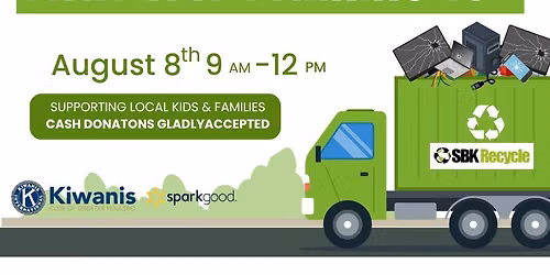 Recycle Your Tech - Kiwanis Community Event