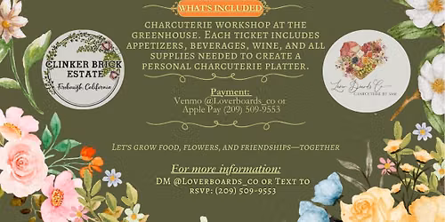 Charcuterie Workshop at the Greenhouse