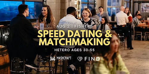Speed Dating  for Singles Ages 30-55  | Fishers